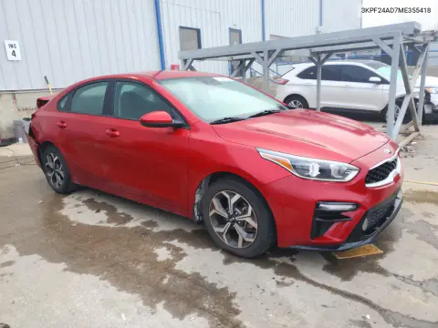 2021 Kia Forte Lxs VIN 3KPF24AD7ME355418 фото 4
