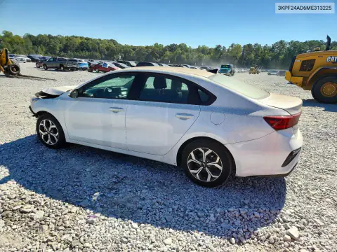 3KPF24AD6ME313225 — 2021 Kia Forte, photo 2 from Copart, Front end