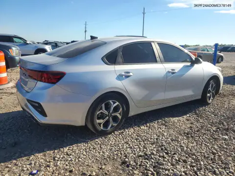 2021 Kia Forte Lxs VIN 3KPF24AD0ME378149 фото 3