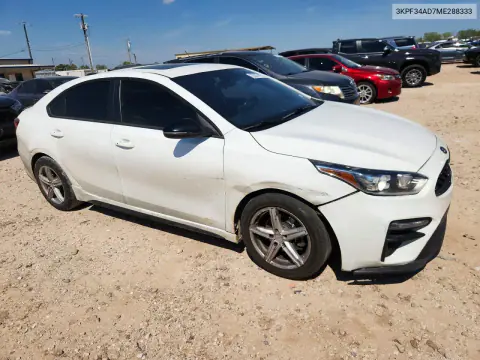 2021 Kia Forte Gt Line VIN 3KPF34AD7ME288333 фото 4