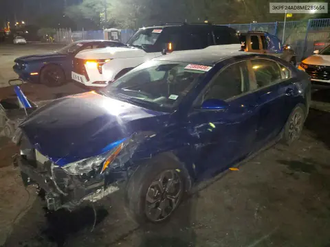 2021 Kia Forte Lxs VIN 3KPF24AD8ME285654 фото 1