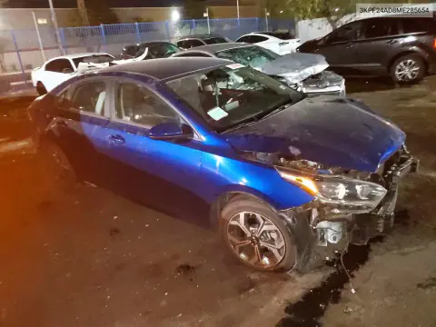 2021 Kia Forte Lxs VIN 3KPF24AD8ME285654 фото 4