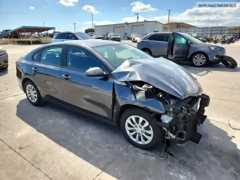 3KPF24AD7ME381825 — 2021 Kia Forte, фото 4 з Copart, Передня частина