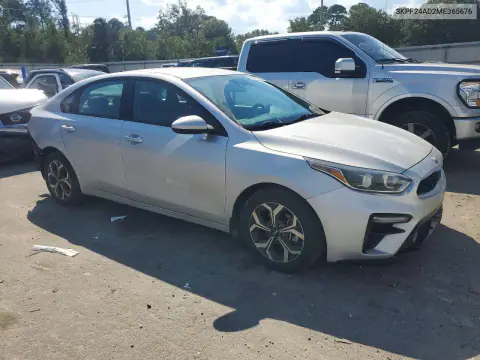 3KPF24AD2ME365676 — 2021 Kia Forte, фото 4 с аукциона Copart, ЗАДНЯЯ ЧАСТЬ