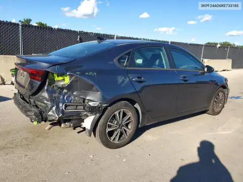 3KPF24AD6RE733185 — 2024 Kia Forte, фото 3 с аукциона Copart, Задняя часть