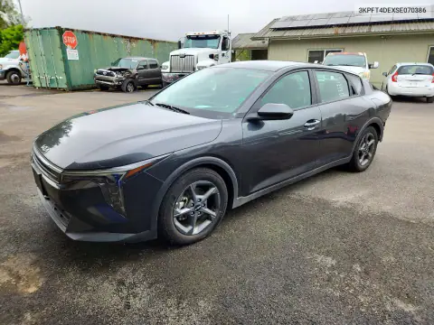 3KPFT4DEXSE070386 — 2025 Kia K4, ЗАДНЯЯ ЧАСТЬ, фото до ремонта