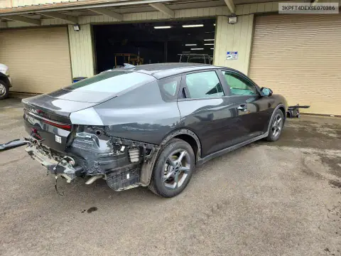 3KPFT4DEXSE070386 — 2025 Kia K4, photo 3 from Copart, Rear end
