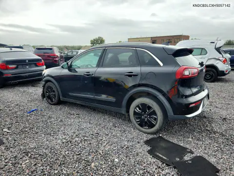 KNDCB3LCXH5057142 — 2017 Kia NIRO, фото 2 с аукциона Copart, Передняя часть