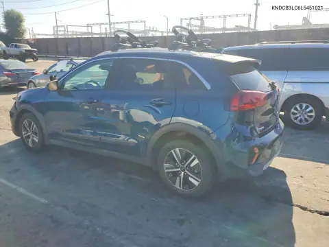 KNDCB3LC6L5451021 — 2020 Kia NIRO, photo 2 from Copart, Front end