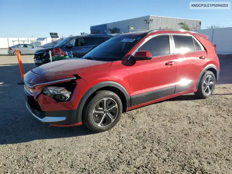 KNDCP3LE1P5094355 — 2023 Kia NIRO, Передня частина, фото до ремонту