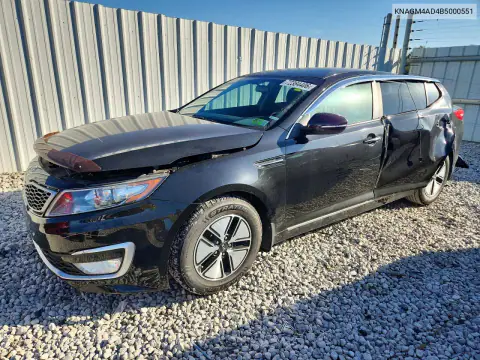 KNAGM4AD4B5000551 — 2011 Kia Optima, Боковая часть, фото до ремонта