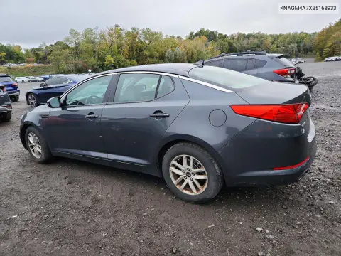 2011 Kia Optima Lx VIN KNAGM4A7XB5168933 фото 2