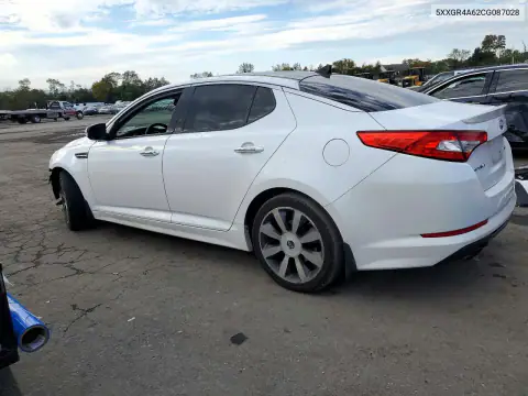 5XXGR4A62CG087028 — 2012 Kia Optima, photo 2 from Copart, Front end