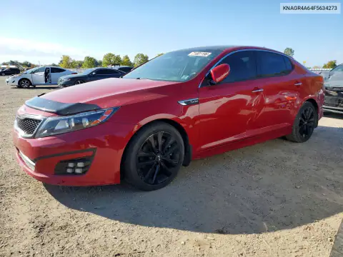 KNAGR4A64F5634273 — 2015 Kia Optima, Механические повреждения, фото до ремонта