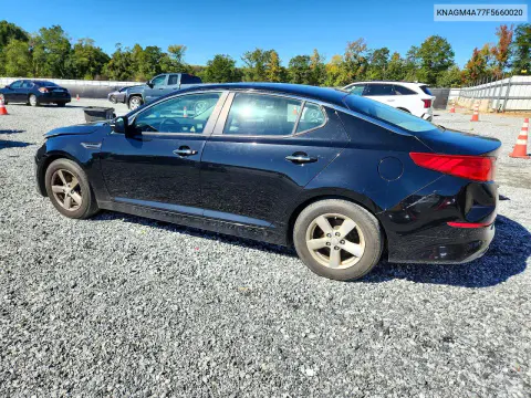 2015 Kia Optima Lx VIN KNAGM4A77F5660020 фото 2