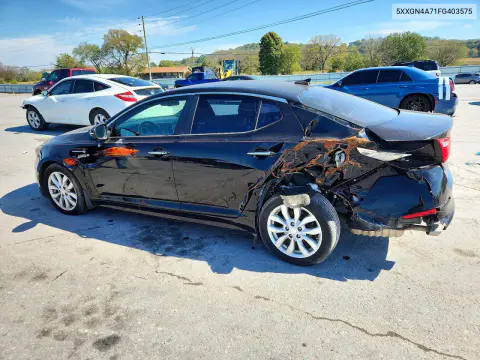 2015 Kia Optima Ex VIN 5XXGN4A71FG403575 фото 2