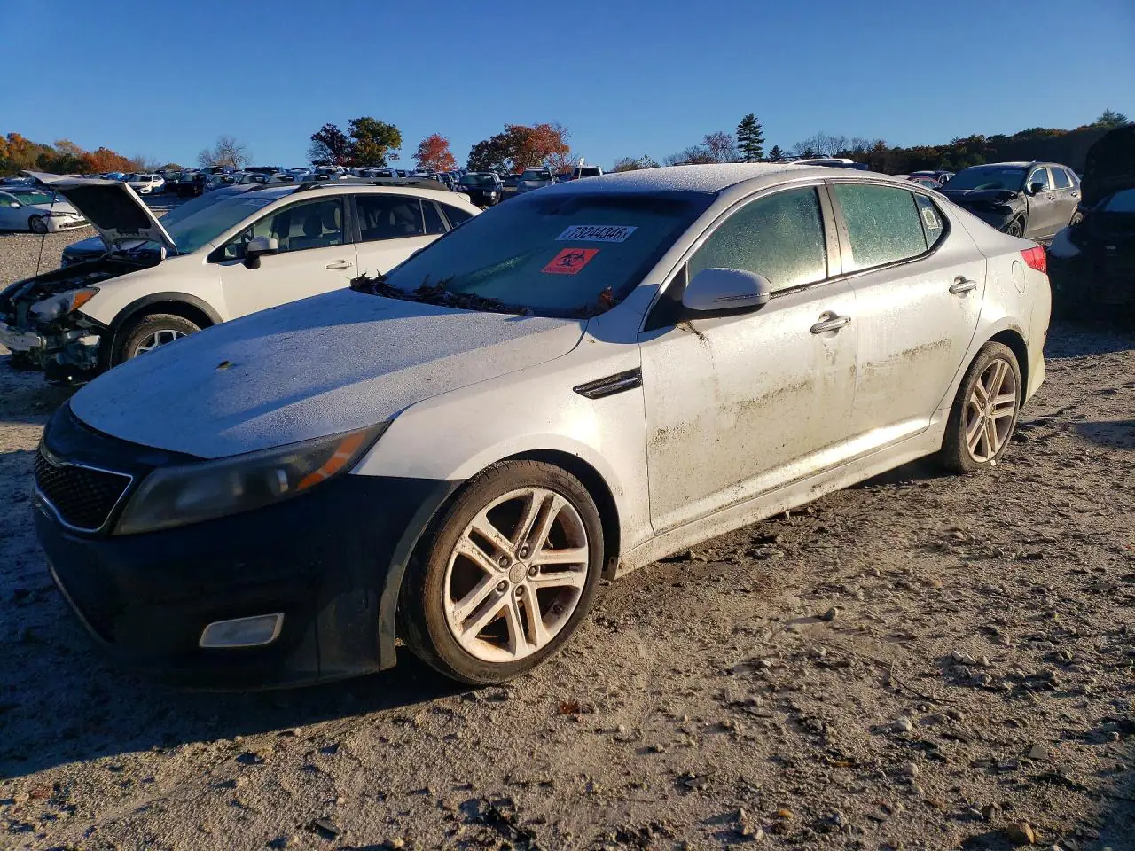 5XXGN4A70FG366583 Kia Optima 2015 — Mechanical damage damage, before-repair photo