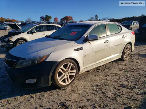 5XXGN4A70FG366583 — 2015 Kia Optima, Daños mecánicos, fotos antes de reparar