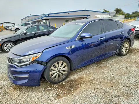 5XXGT4L36GG005683 — 2016 Kia Optima, Parte delantera (Front End), fotos antes de reparar