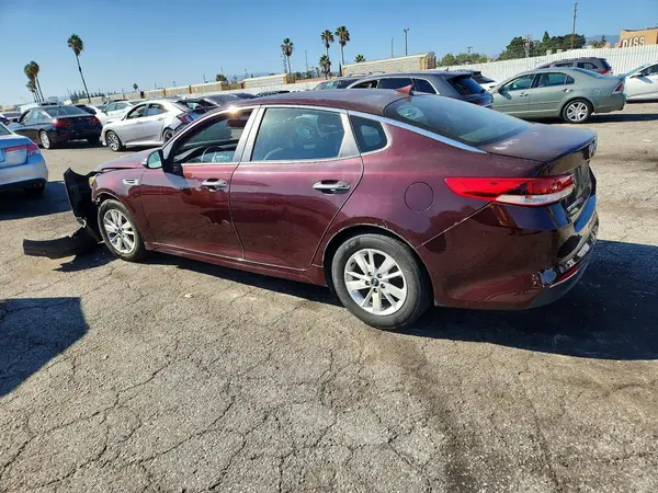 5XXGT4L34GG089518 — 2016 Kia Optima, photo 2 from Copart, Front end
