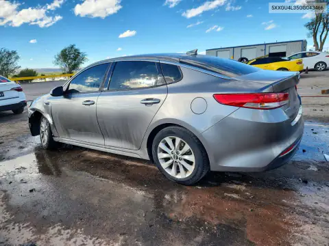 5XXGU4L35GG043466 — 2016 Kia Optima, photo 2 from Copart, Side
