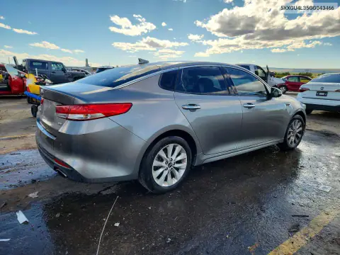 5XXGU4L35GG043466 — 2016 Kia Optima, photo 3 from Copart, Side