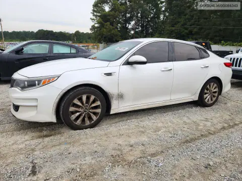 5XXGU4L36GG086343 — 2016 Kia Optima, Механические повреждения, фото до ремонта