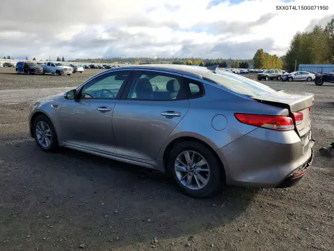 2016 Kia Optima Lx VIN 5XXGT4L15GG071950 фото 2