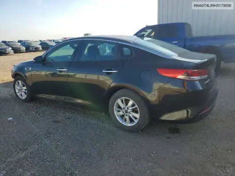 KNAGT4L39H5173000 — 2017 Kia Optima, zdjęcie 2 z Copart 15.10.2026, Przód