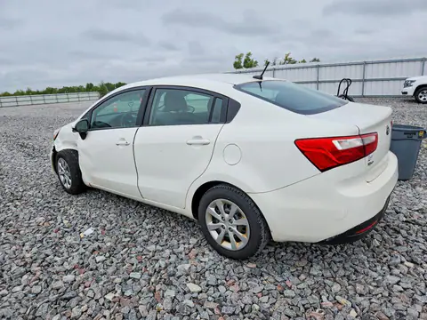 2013 KIA RIO VIN KNADM4A30D6267189 фото 2