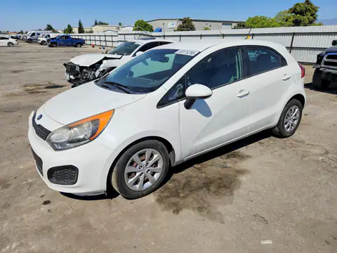 KNADM5A37E6350335 — 2014 Kia Rio, Front end (Front End), before-repair photos