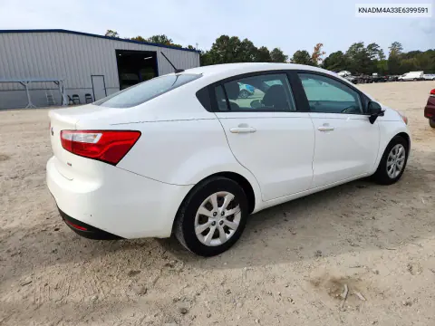 2014 Kia Rio Lx VIN KNADM4A33E6399591 фото 3