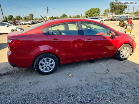 2015 Kia Rio Lx VIN KNADM4A37F6529356 фото 3