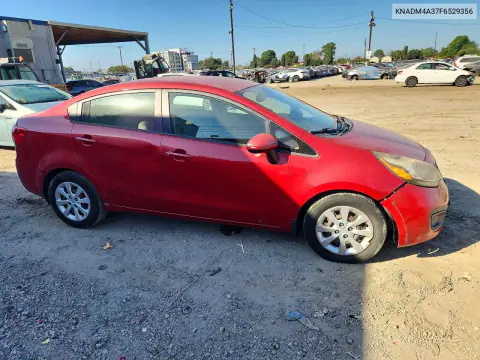 2015 Kia Rio Lx VIN KNADM4A37F6529356 фото 4