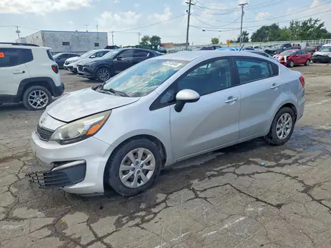 KNADM4A39G6561100 — 2016 Kia Rio, წინა ნაწილი (Front End), ფოტოები შეკეთებამდე