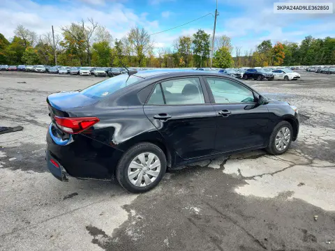 2020 Kia Rio Lx VIN 3KPA24AD9LE362850 фото 3
