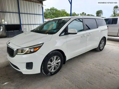 2015 Kia Sedona Lx VIN KNDMB5C10F6031400 фото 1