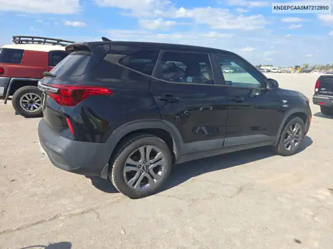 KNDEPCAA0M7212890 — 2021 Kia Seltos, photo 3 from Copart, Minor dents and scratches