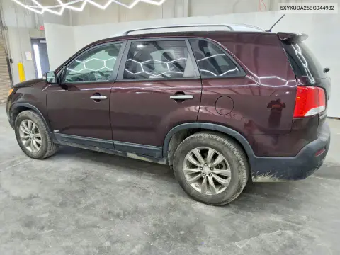 2011 Kia Sorento Ex VIN 5XYKUDA25BG044982 фото 2
