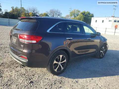 2017 Kia Sorento Ex VIN 5XYPHDA16HG269079 фото 3