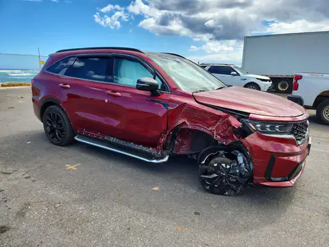 5XYRK4LF9MG063946 — 2021 Kia Sorento, photo 4 from Copart 19.10.2026, Front end