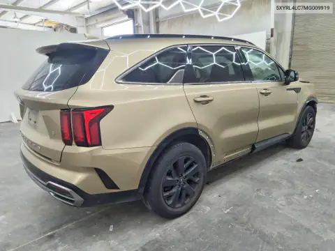 5XYRL4LC7MG009919 — 2021 Kia Sorento, фото 3 с аукциона Copart 15.10.2026, Передняя часть
