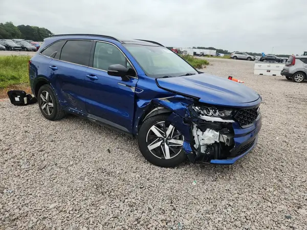 5XYRL4LC9MG008187 — 2021 Kia Sorento, photo 4 from Copart, Front end