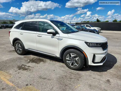 KNDRH4LG1M5033680 — 2021 Kia Sorento, photo 4 from Copart, Flood
