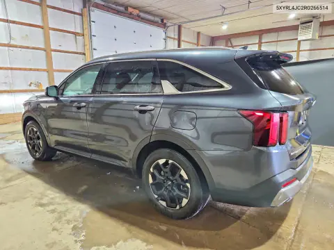 2024 Kia Sorento S VIN 5XYRL4JC2RG266514 фото 2