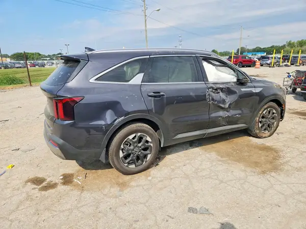 5XYRL4JC3SG341663 — 2025 Kia Sorento, photo 3 from Copart, Front end