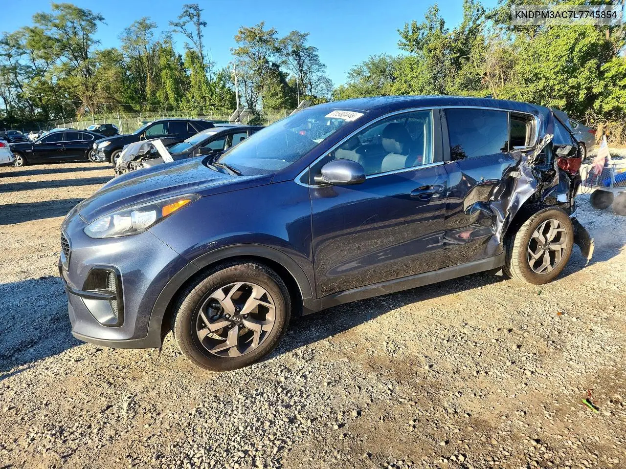 2020 Kia Sportage Lx VIN KNDPM3AC7L7745854 фото 1
