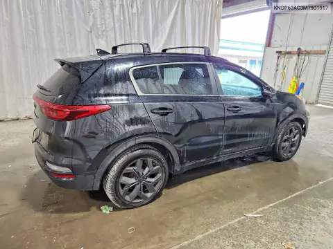 KNDP63AC3M7901917 — 2021 Kia Sportage, zdjęcie 3 z Copart 15.10.2026, Przód