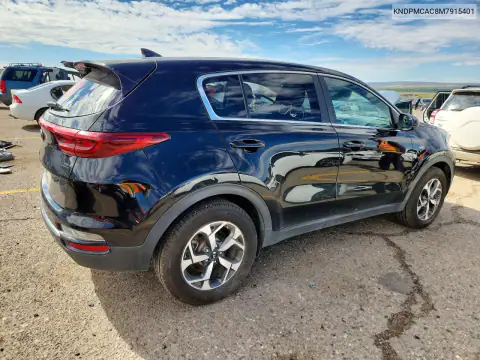 KNDPMCAC8M7915401 — 2021 Kia Sportage, photo 3 from Copart 22.10.2026, Front end