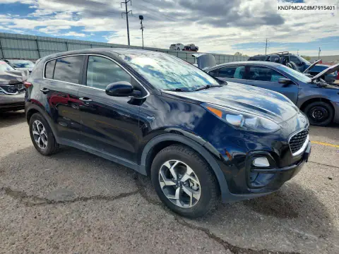 KNDPMCAC8M7915401 — 2021 Kia Sportage, photo 4 from Copart 22.10.2026, Front end
